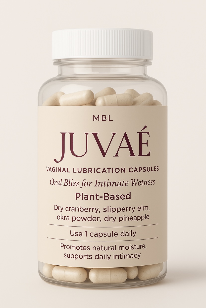 JUVAÉ Intimate Hydration Capsules – Natural Plant-Based Lubrication Support for Women