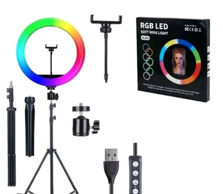 12inc RGB Ring light  with tripod