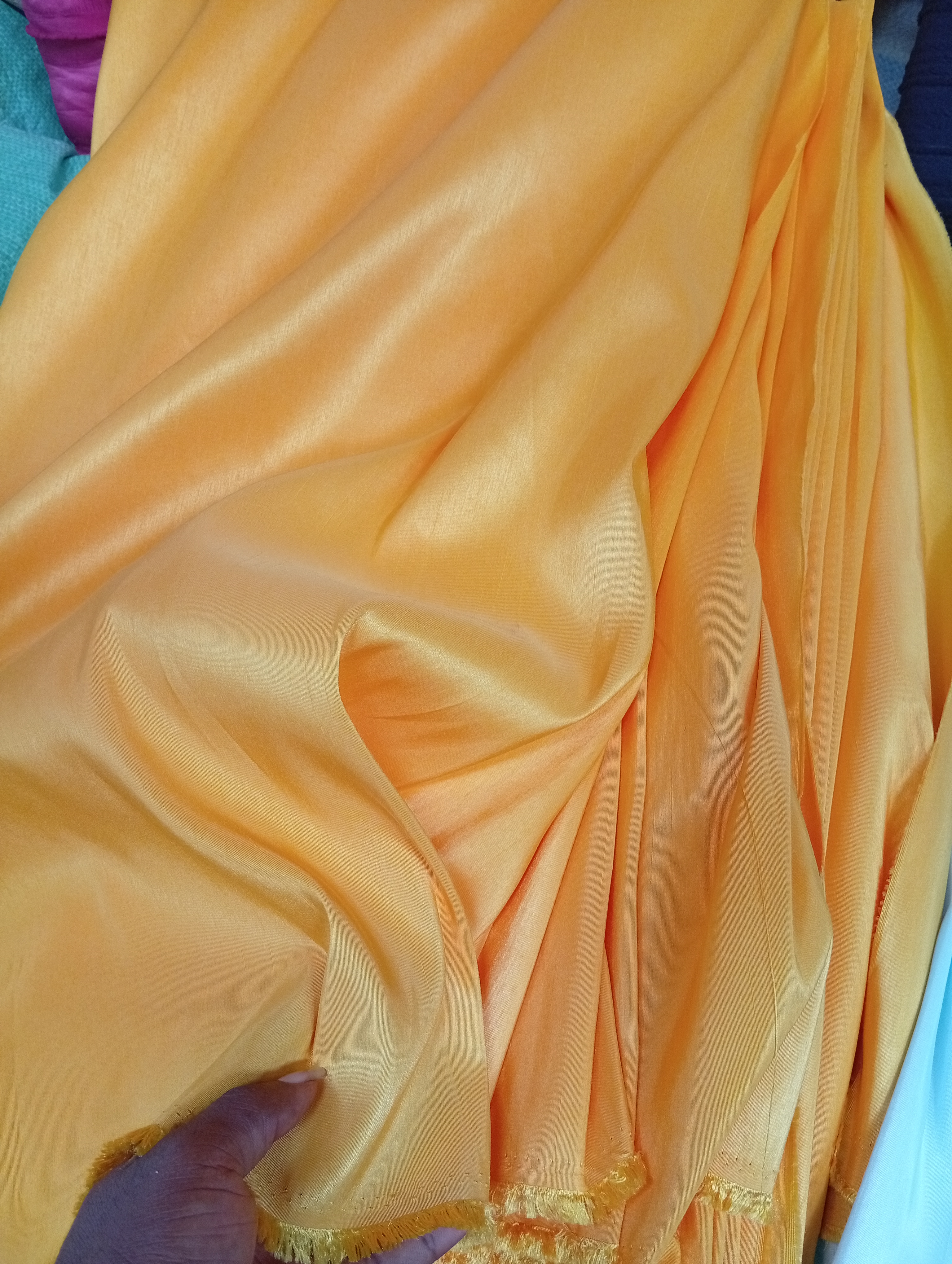 Raw Silk Material
